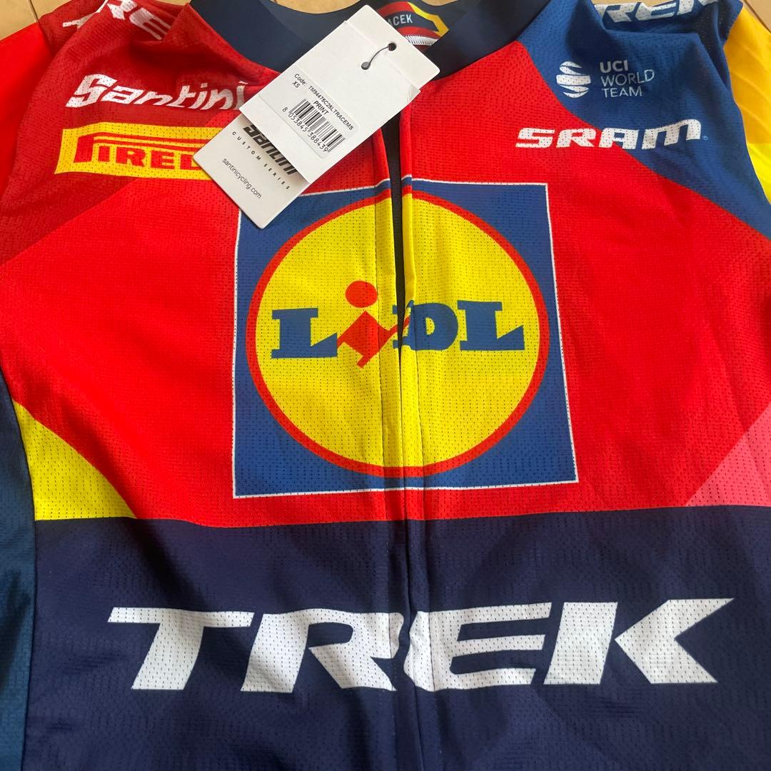 選手支給品 Santini LIDL TREK サイクルジャージ XSサイズ