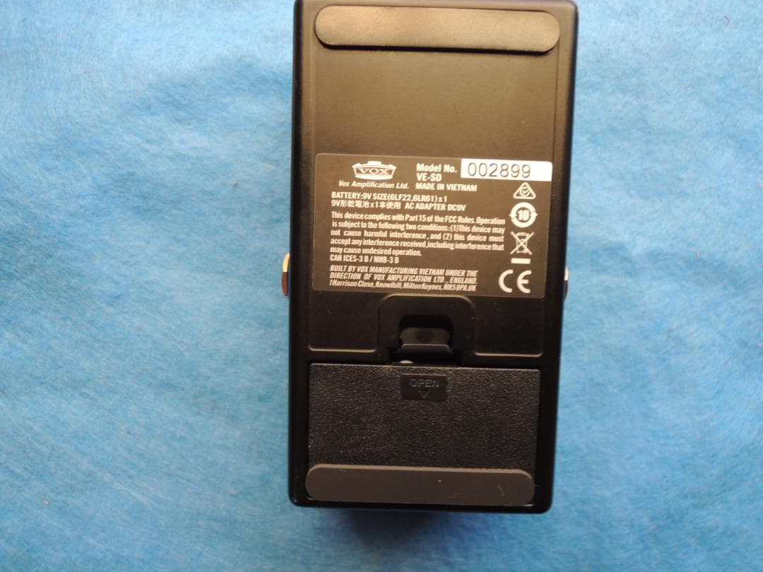 ★美品★使用時間極少★VOX VALVENERGY SILK DRIVE