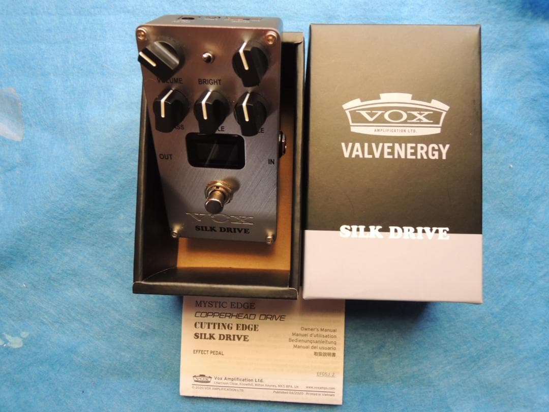 ★美品★使用時間極少★VOX VALVENERGY SILK DRIVE