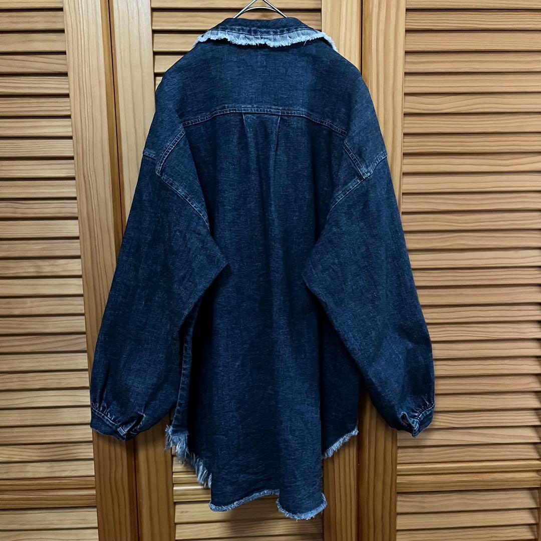 D-due デ・ドゥエ デニムブラウス　size40 ※状態訳あり