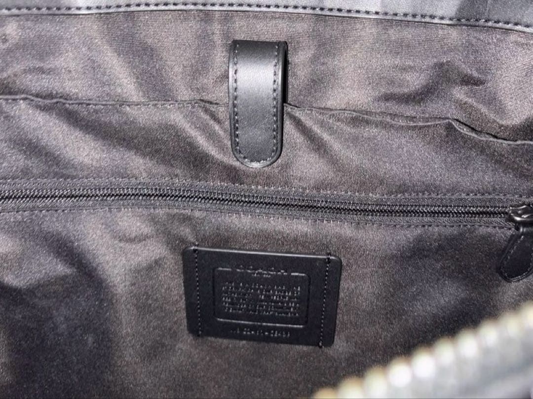 コーチ　ビジネスバッグ ブラック