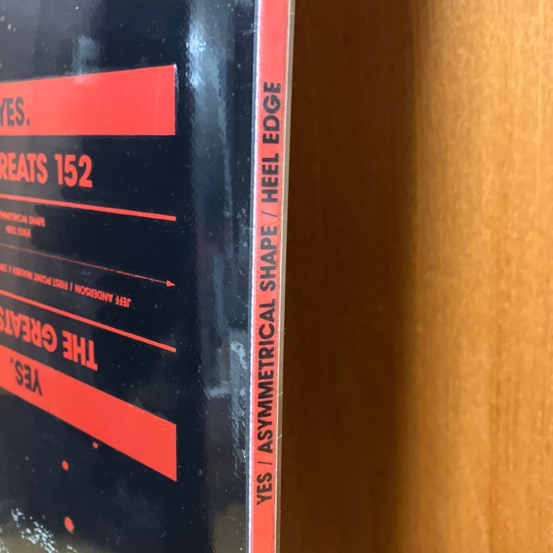 21 YES イエス　ジェフアンダーソン　スノーボード　152