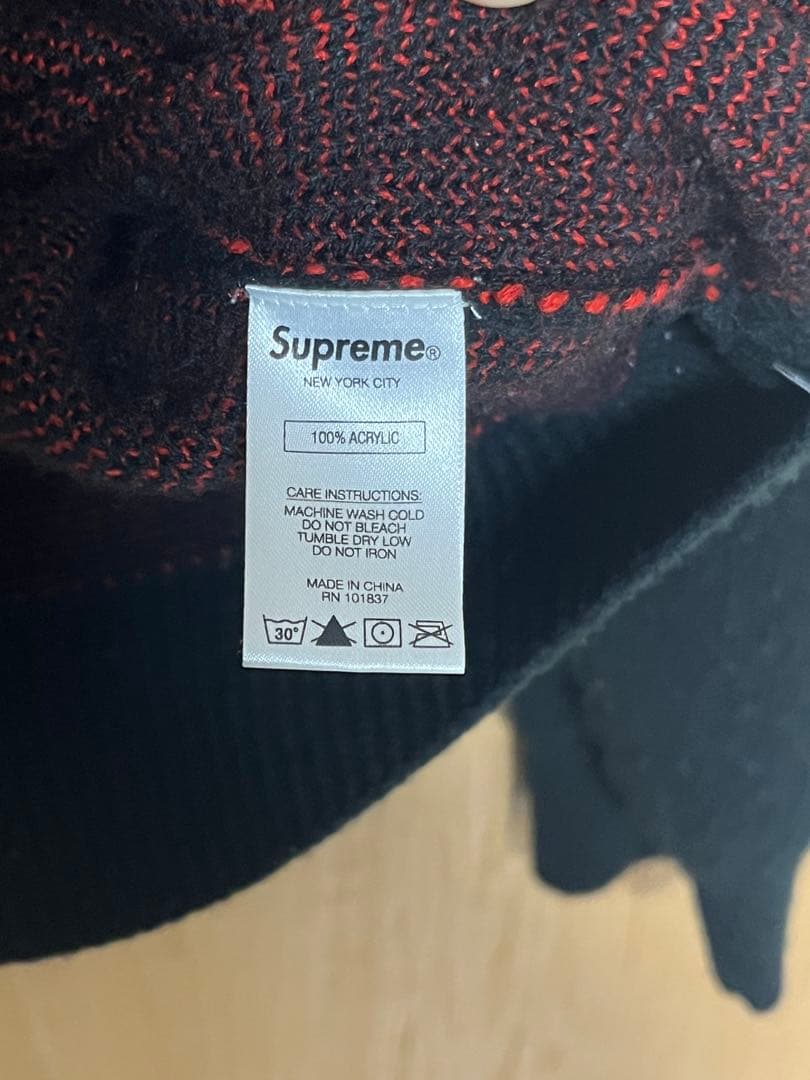 【最終値下げ】thrasher×supreme (シュプリーム)ニット