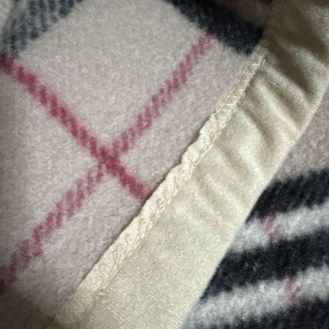 BURBERRY バーバリー　毛布　ノバチェック柄　ウール 100% 防寒　2枚