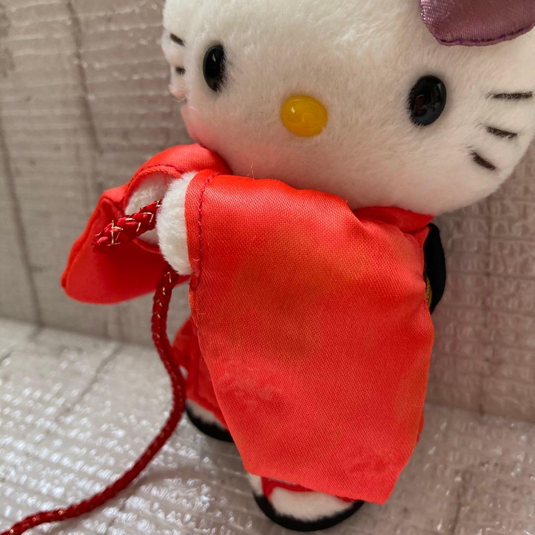 激レア❤️レトロ❤️ハローキティ　正月干支　2002年　午年　ぬいぐるみ　サンリオ