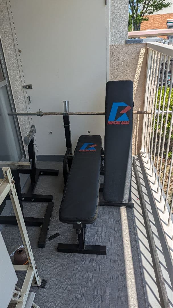 引き取り限定 ファイティングロード、ベンチプレス台