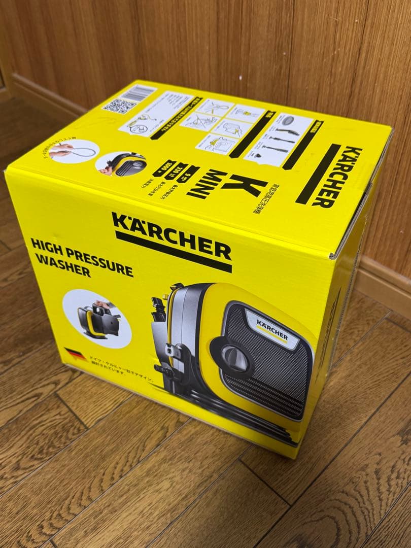 【新品・未開封！】ケルヒャー K Mini 高圧洗浄機 即発送可