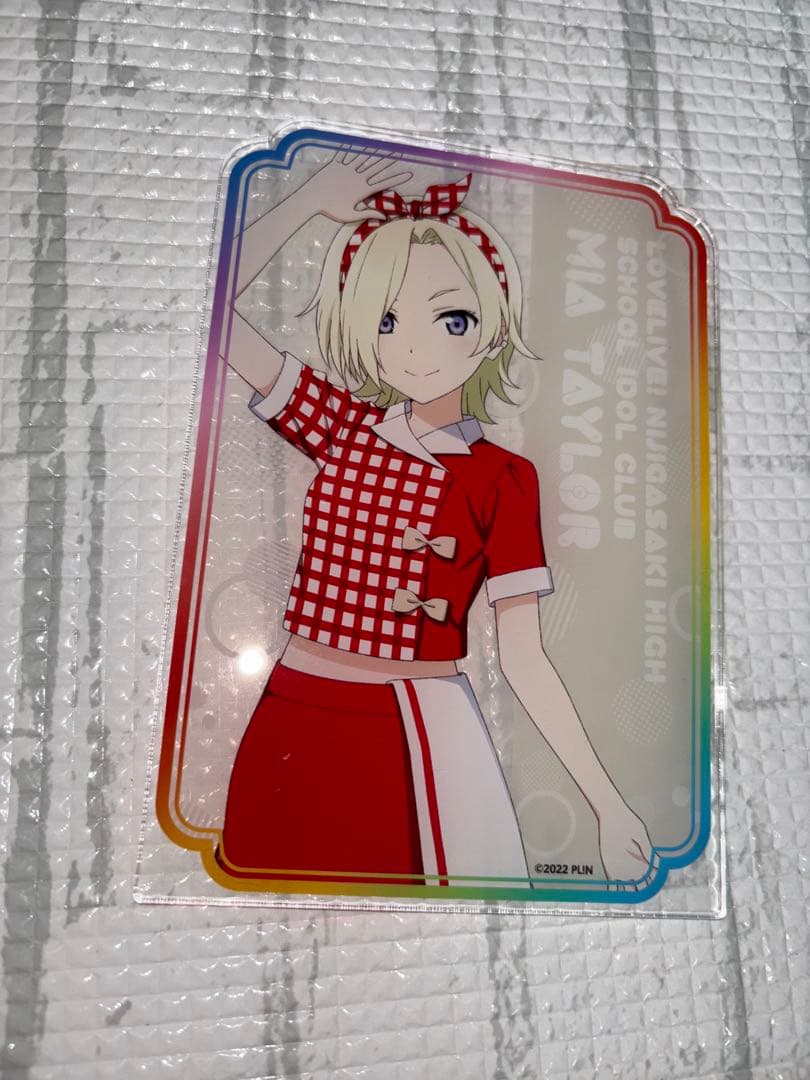 虹ヶ咲　アクリルボード　A賞