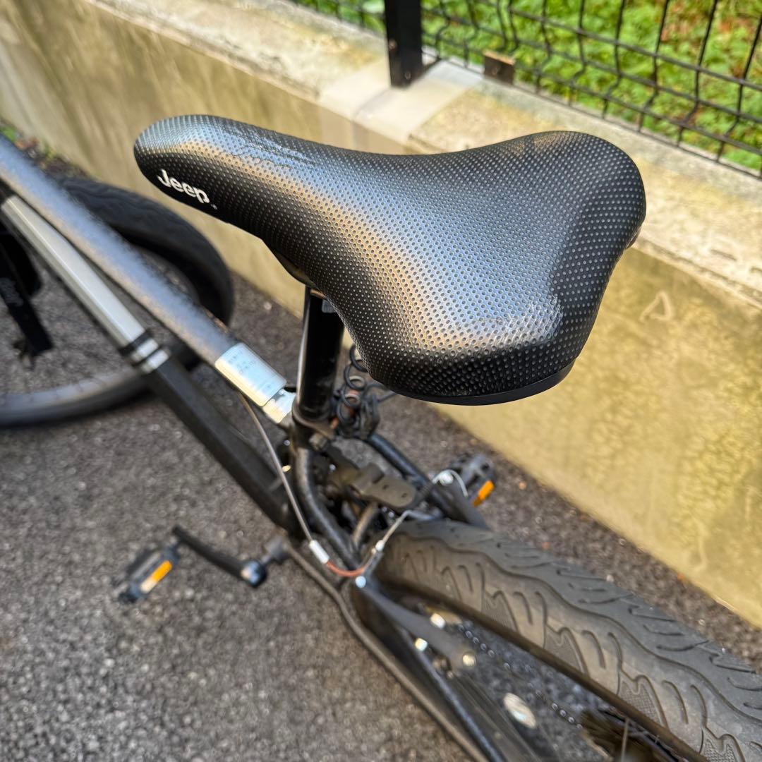 JEEP ファットバイク ブラック 26インチ 3年乗車 自転車