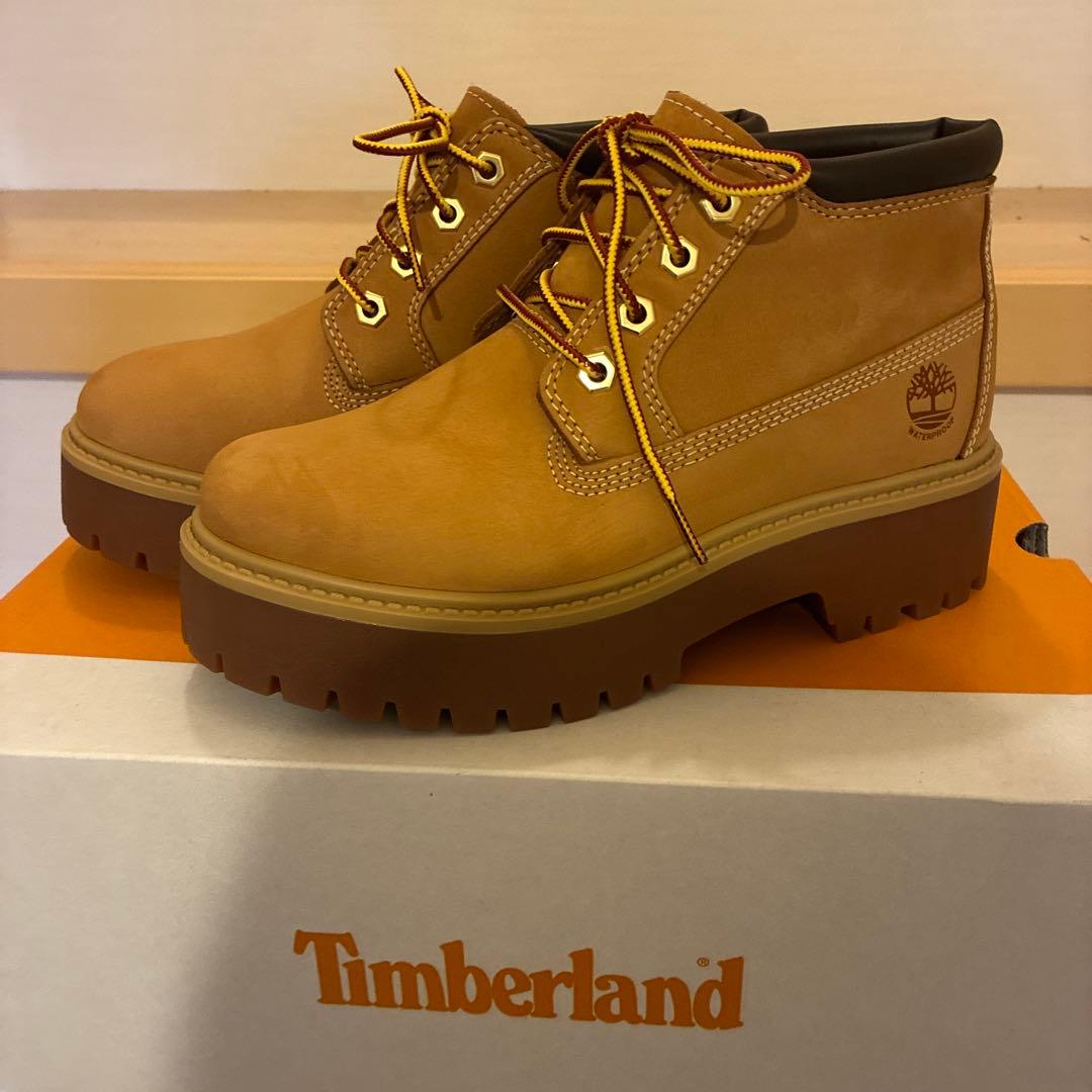 りんあん様Timberland STONE STREET 厚底ブーツ23.5cm