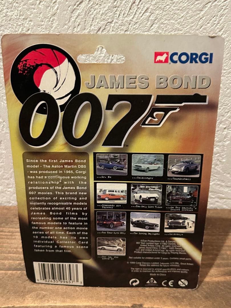 Corgi James Bond 007 6台セット