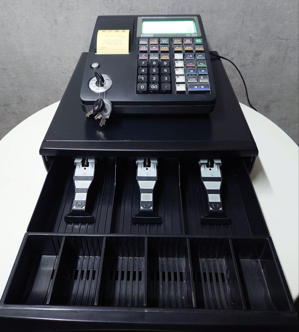 【送料込み】カシオ　CASIO　レジスター　NL-300　黒