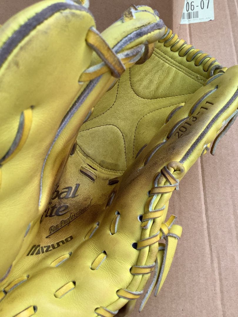 福岡ソフトバンクホークス 大隣憲司投手 実使用グローブ ミズノプロ