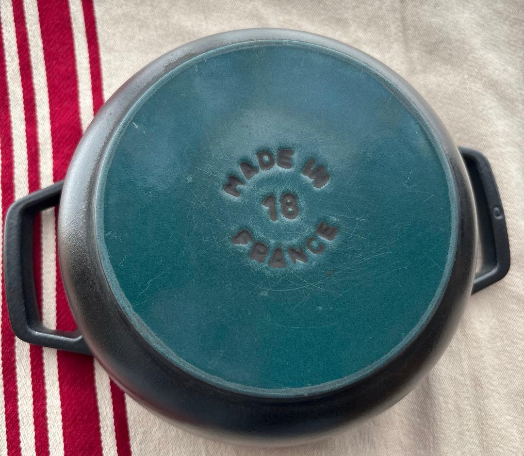 の*ん様 Staub ストウブ Wa-NABE (ワナベ) 18cm鍋 ブラック