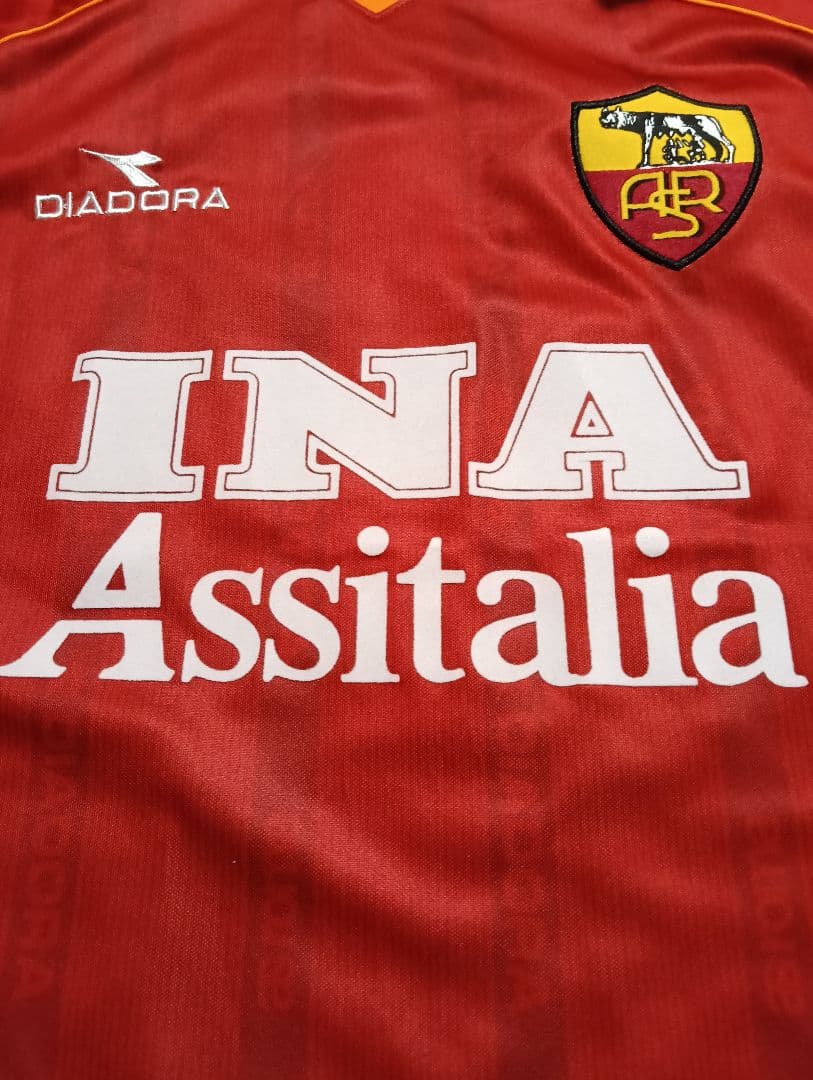 週末価格！AS ROMA 中田英寿8 ローマ Lサイズ新品 ユニフォーム