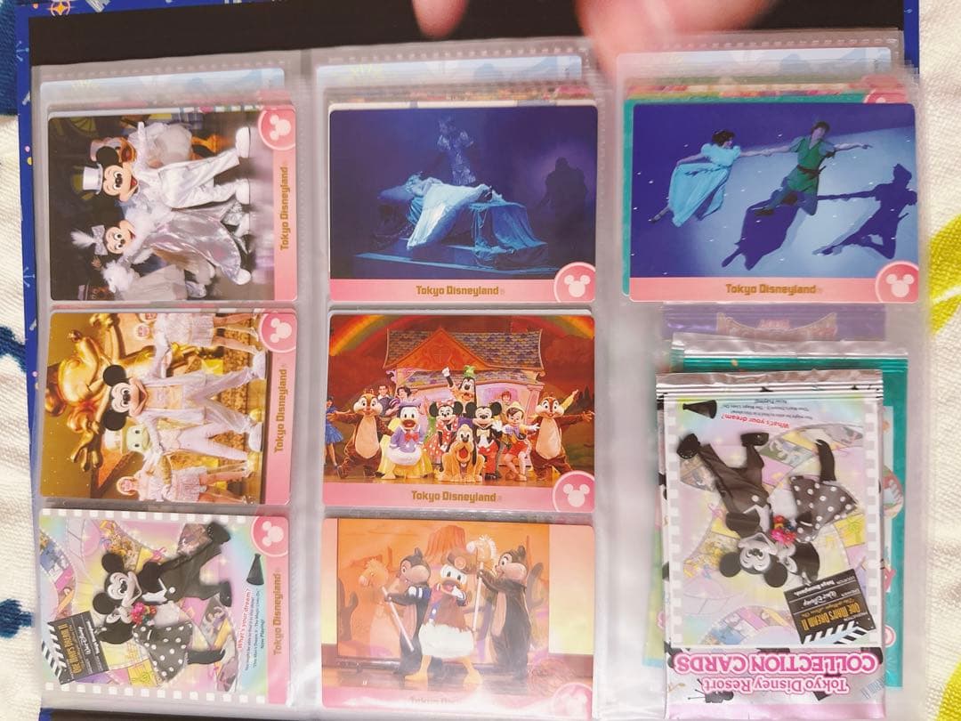 ディズニー ランド シー トレーディング カード フォルダ コレクションアルバム