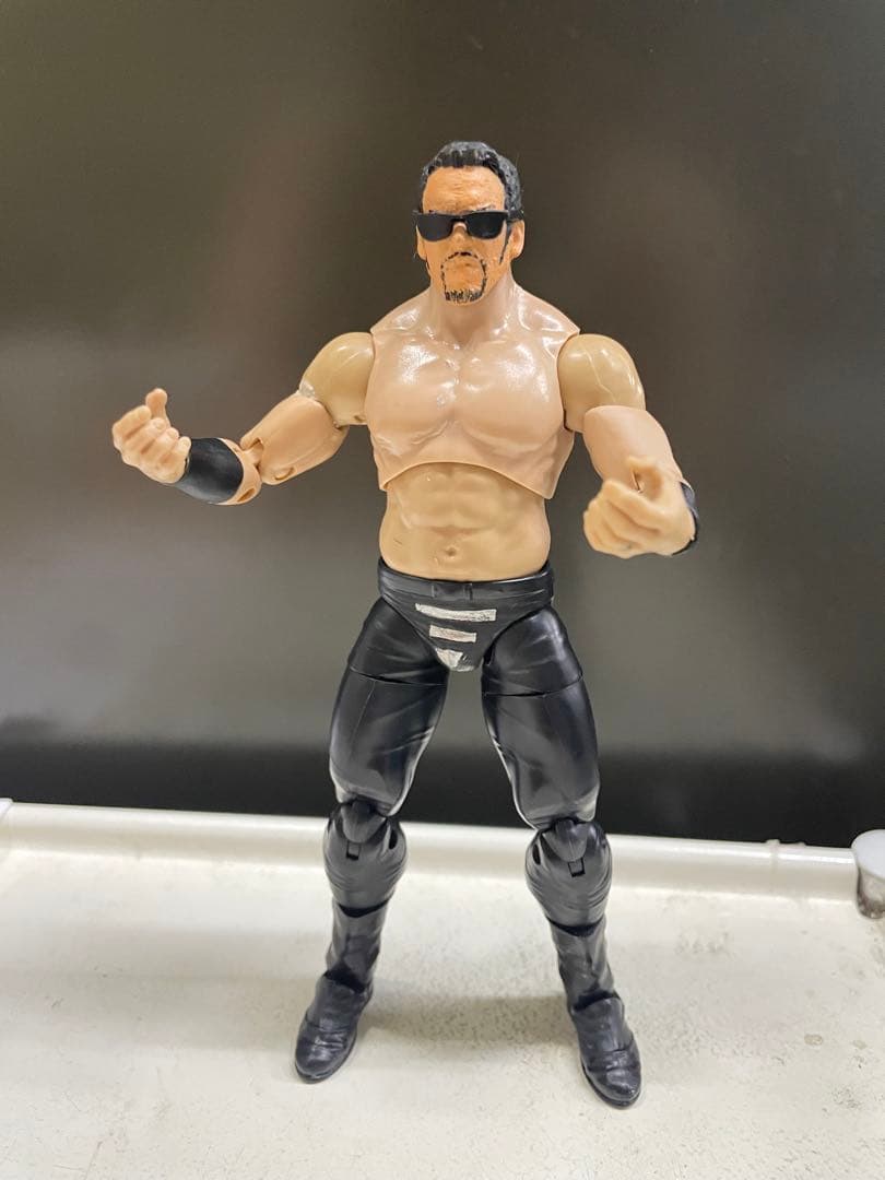 WWE AEW プロレスフィギュア　蝶野正洋　カスタムフィギュア