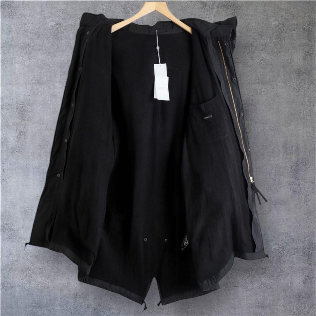 未試着 25AW COMOLI コットンナイロンミリタリーフーデッドコート 2