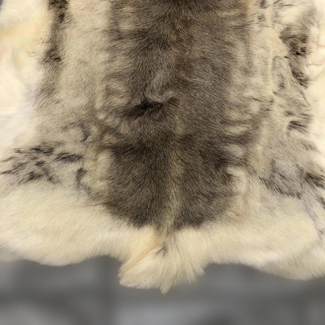 送料無料 POKKA トナカイ ムートン 天然本革 高級毛皮 251113