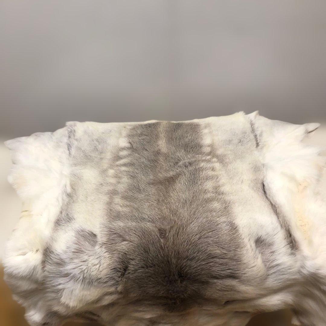 送料無料 POKKA トナカイ ムートン 天然本革 高級毛皮 251113