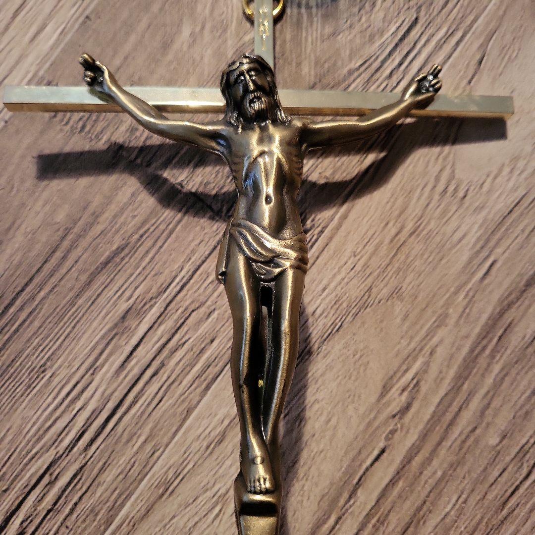 十字架 キリスト像　木製・鉄製