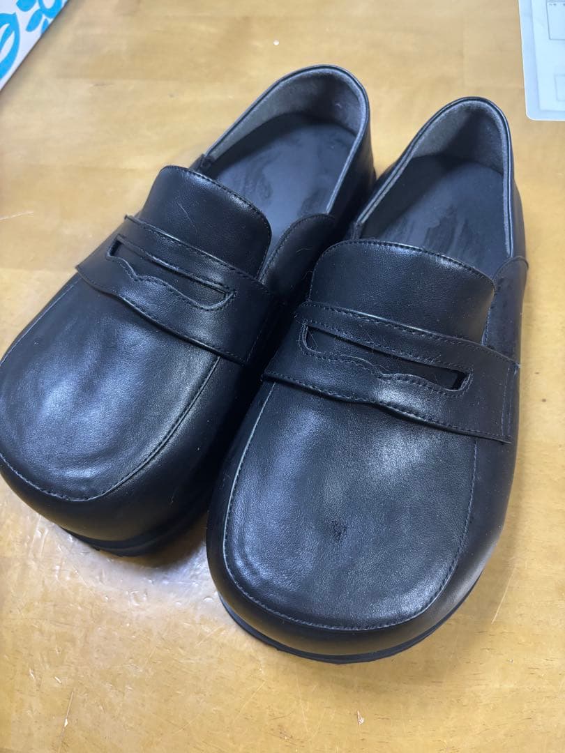 【美品】らくばき　　ローファー　サイズM