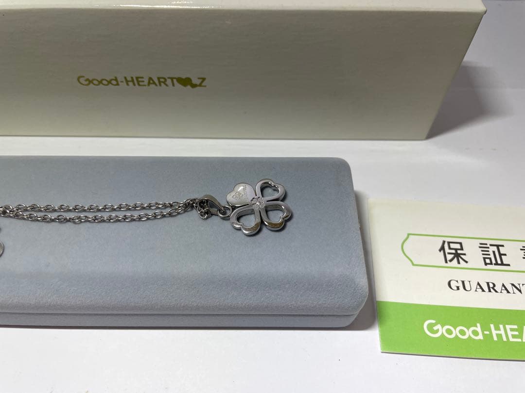 最終値下げ！Good HEARTZ グッドハーツ　クローバー ネックレス