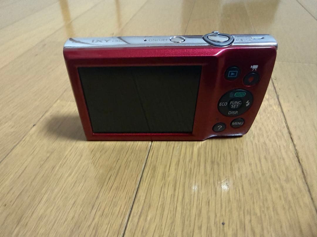 Canon IXY 130 レッド 本体とバッテリー