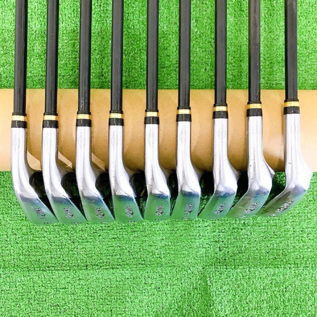 テ24★★2星2S ホンマベレス IS-02 9本アイアンセット 純正BERES