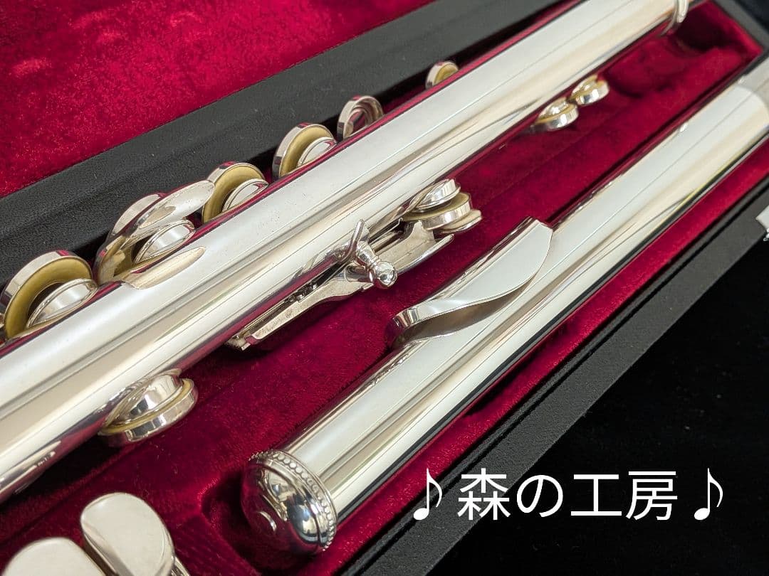 中古フルート専門店‼️部活応援‼️リップ銀製・ヤマハフルート YFL351Eメカ