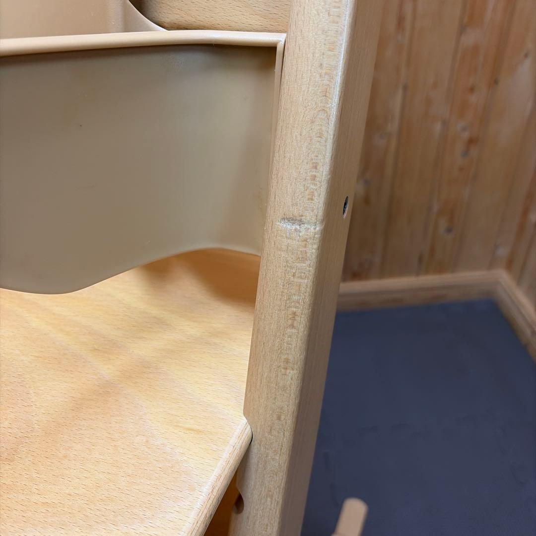 STOKKE トリップトラップ ナチュラル シリアル4 ベビーセット付