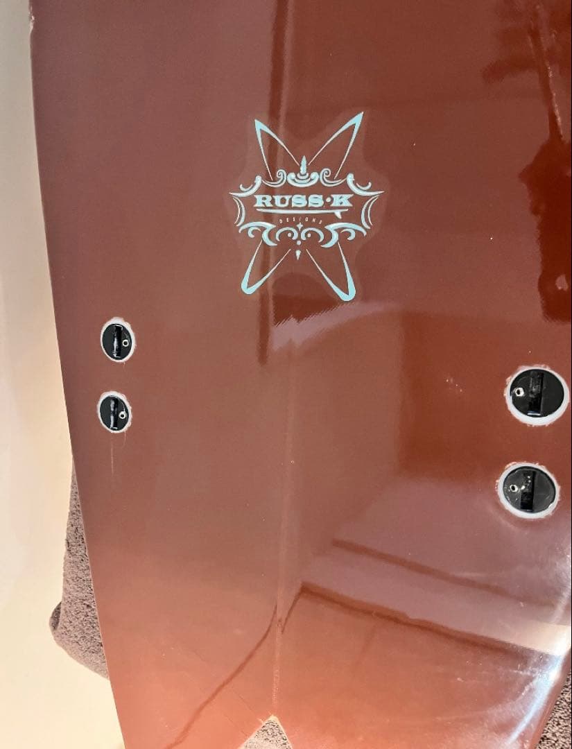 ヴィンテージ　サーフボード　フィッシュボード　Russ-k