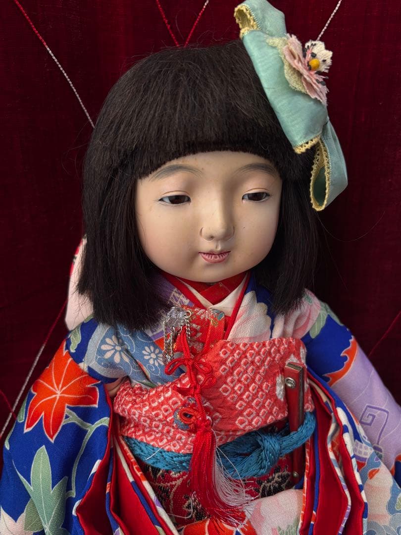 市松人形 樫村瑞観 自由人形 日本人形 和人形 ビスクドール アンティーク