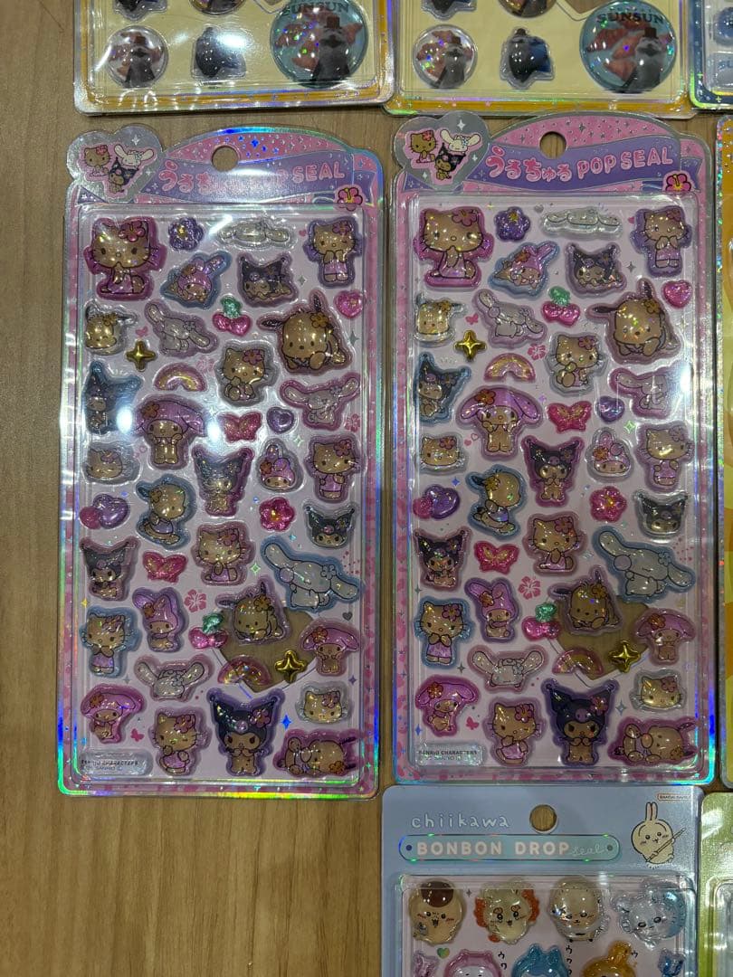 ボンボンドロップシール　うるちゅるポップシール　プチドロップステッカー　まとめ