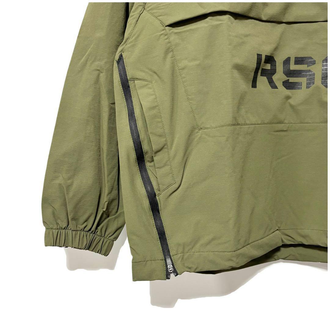 新品 ラッセルノ ゴルフ ハーフジップ プルオーバー ブルゾン カーキ L 5