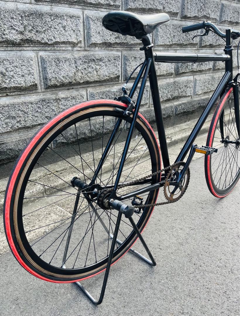 FUJI FEATHER フジ フェザー ピストバイク 前後タイヤ新品 大阪