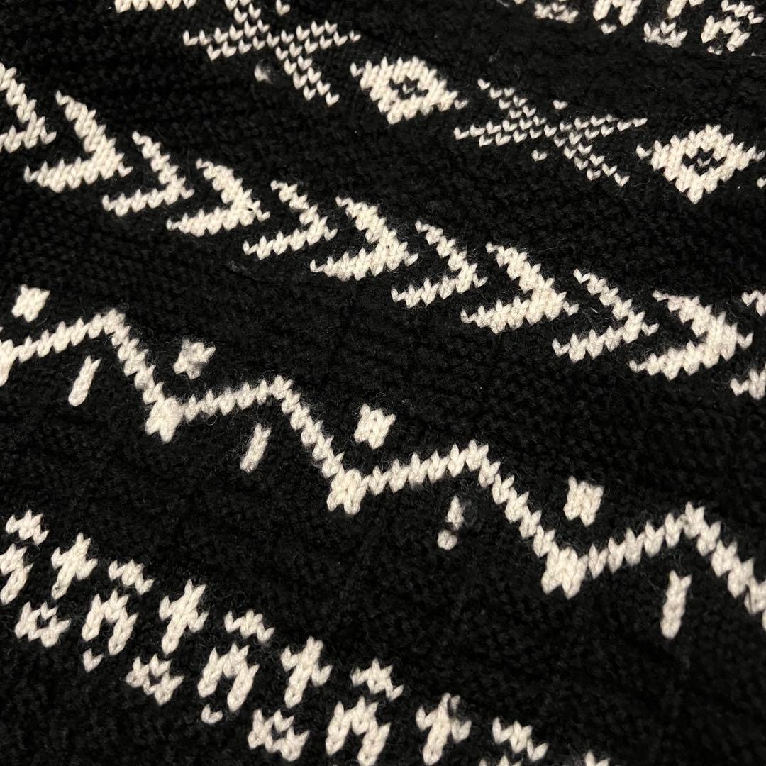 希少90's OLD GAP オールドギャップ　ノルディック柄　3Dニット　XL