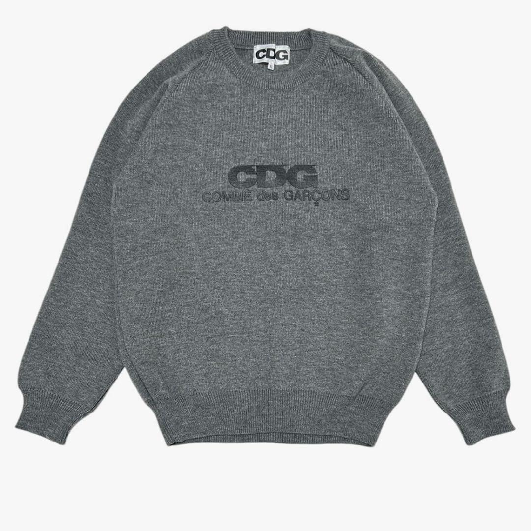 COMME des GARCONS ラウンドネック スクール プルオーバーニット