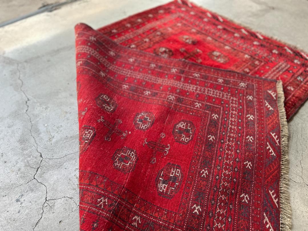 専用　2点セット【60's Vintage rug】188×102cm