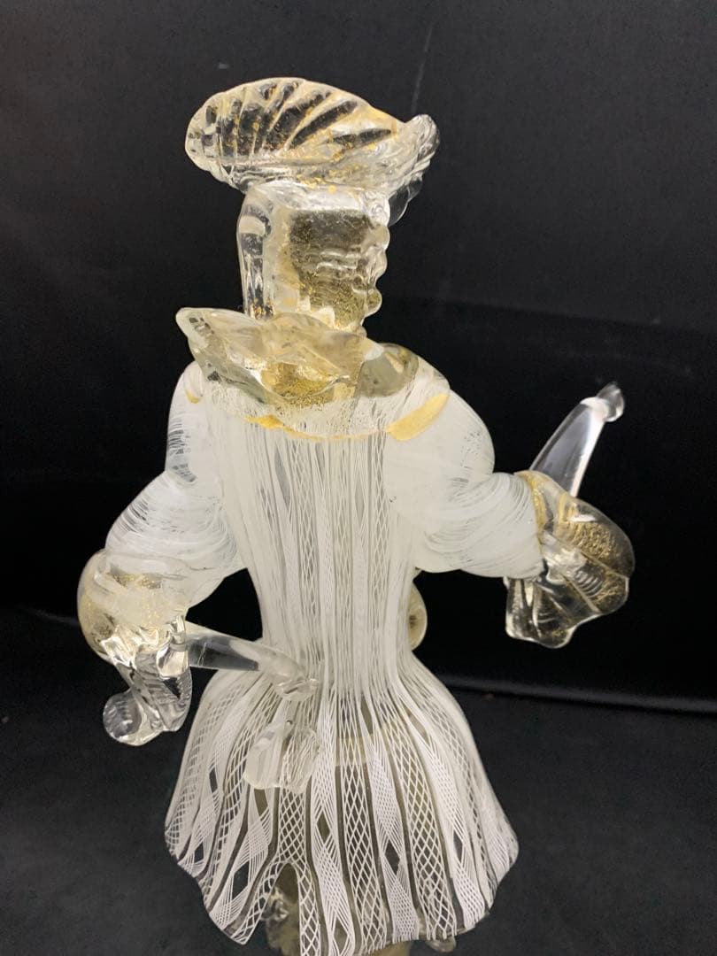 ベネチアンガラス　ムラノ　イタリア　置物