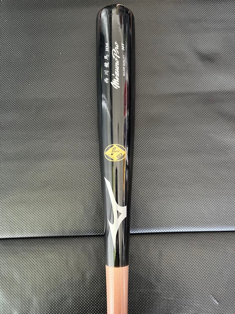 オリックスバファローズ　西川龍馬 #7　バット NPBマーク 支給品　実使用