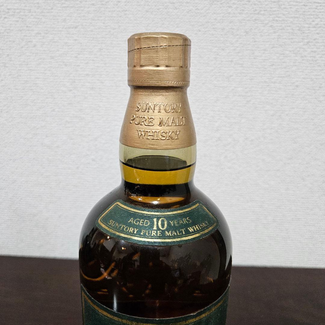SUNTORY 山崎 10年 ピュアモルトウイスキー 750ml　古酒