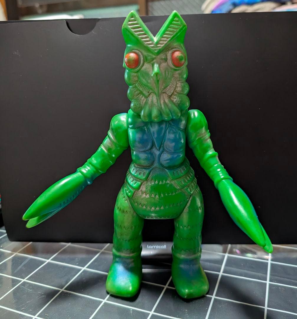 マルサン バルタン星人ソフビ 当時物