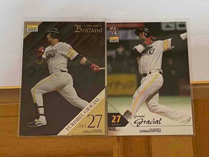 早い者勝ち！ グラシアル選手 直筆サイン色紙＋カード 福岡ソフトバンクホークス
