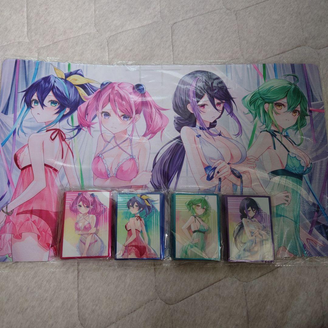 遊戯王プレイマット＆スリーブ　ナイトドレス柚子シリーズ