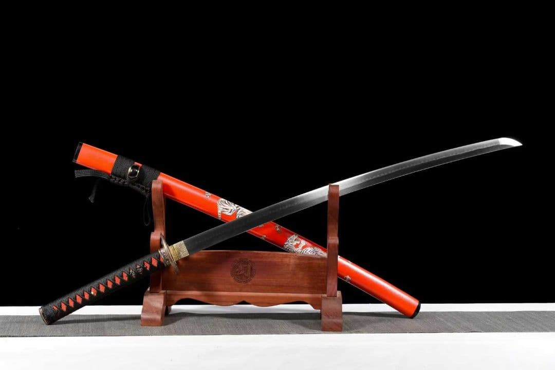 【剣歯虎】古兵器 武具 刀装具 日本刀　模造刀 居合刀 武士道 鑑賞用 美術刀