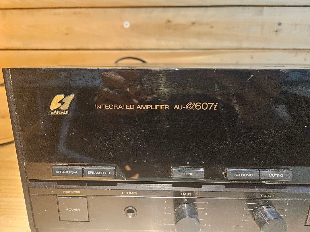 SANSUI　AU-α607i　プリメインアンプ