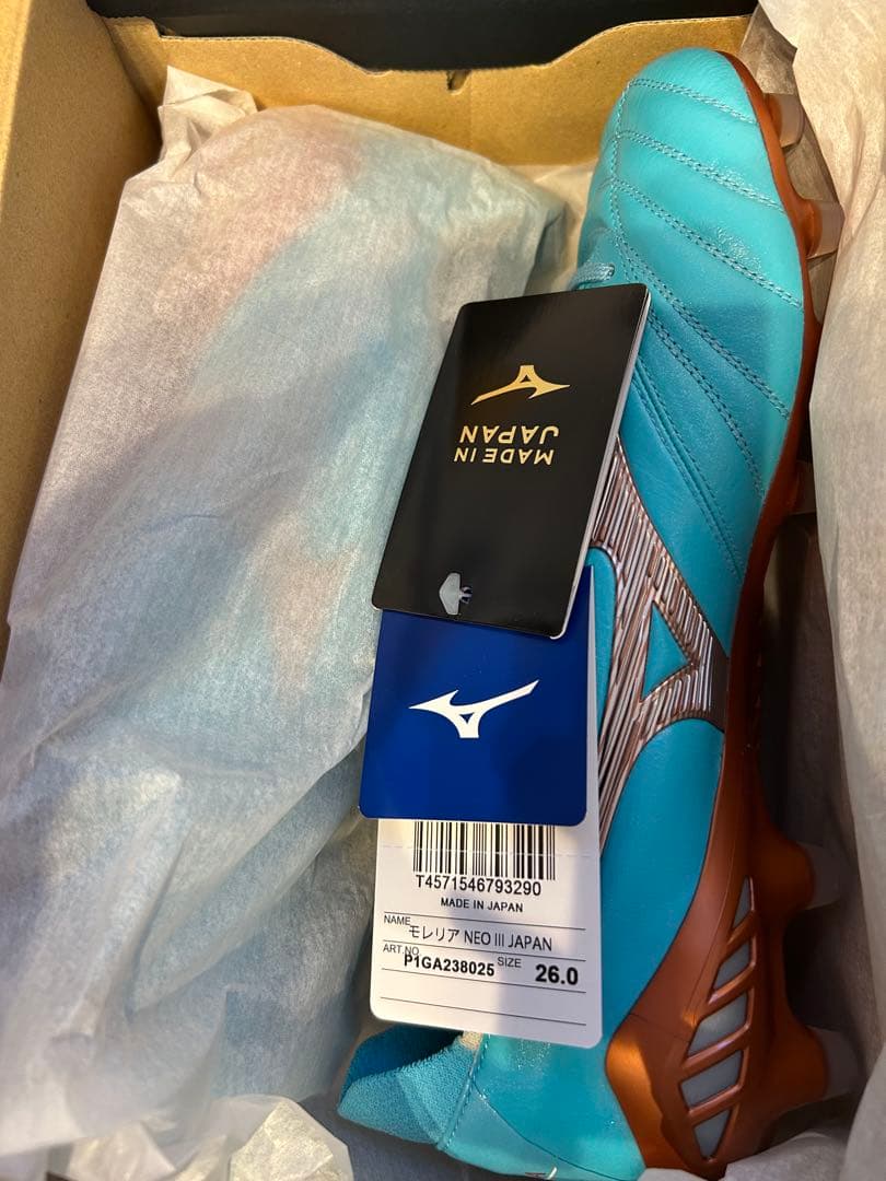 ミズノ　モレリアネオ3 26センチ　限定