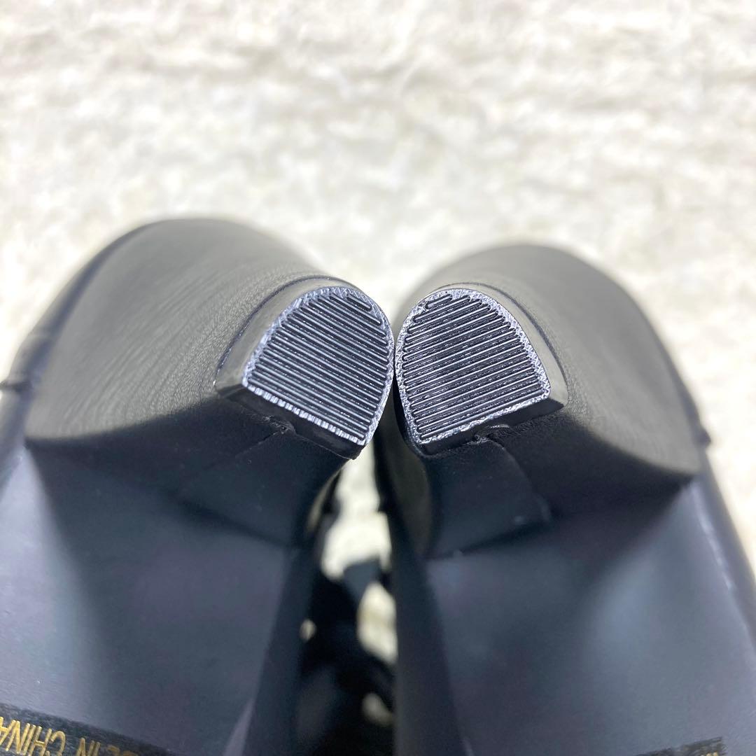 『未使用』ヴィクトリアンメイデン ショートブーツ レースアップ ブラック 23