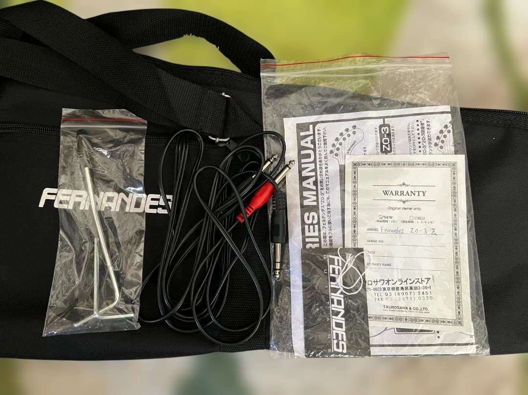 FERNANDES ZO-3 芸達者 ブラック(BLK)